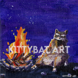 'chillin' guy' – PRINT (4"x4")