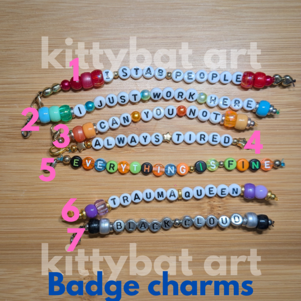 badge charms (customs available!) - Image 3