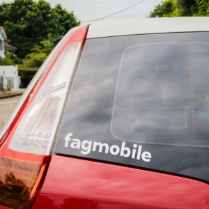 queer & such vinyl bumper car stickers