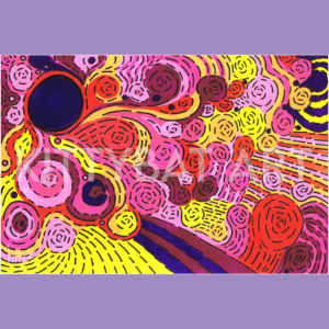 'swirl'd' – PRINT (6"x4")