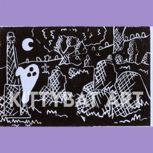'peek-a-boo' linoprint